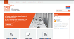 Desktop Screenshot of nslaconsortium.org.au